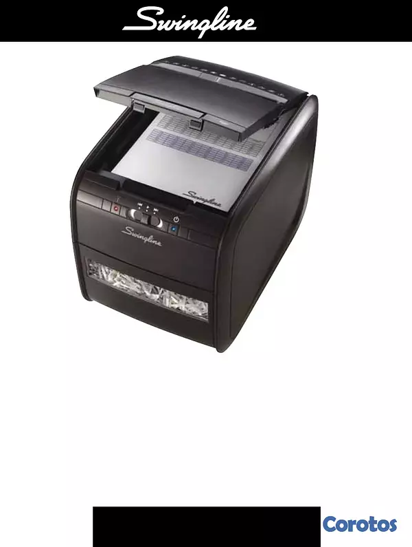 computadoras y laptops - Trituradora de papel,GBC  alimentación automática,  60 hojas 3