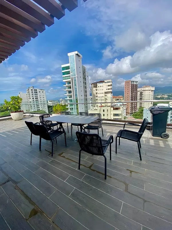 apartamentos - moderno apartamento amueblado en Santiago de renta  10