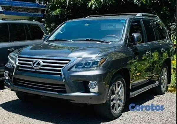 jeepetas y camionetas - LEXUS LX570 2009 GRIS PLOMO VERSION AMERICANA  1