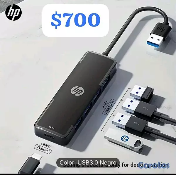 accesorios para electronica - Hub de varios puertos usb, sd y tipo c, verifica los modelos en la foto 5