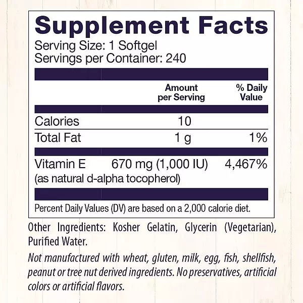 Salud y Equipamiento Médico - Vitamina E Healthy Origi 240cap - - Unidad A $2158 2