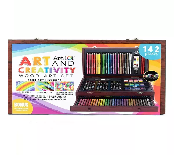 Salud y Equipamiento Médico - Colores En Caja De Madera Set De Colores Art 101 X142 Piezas 2