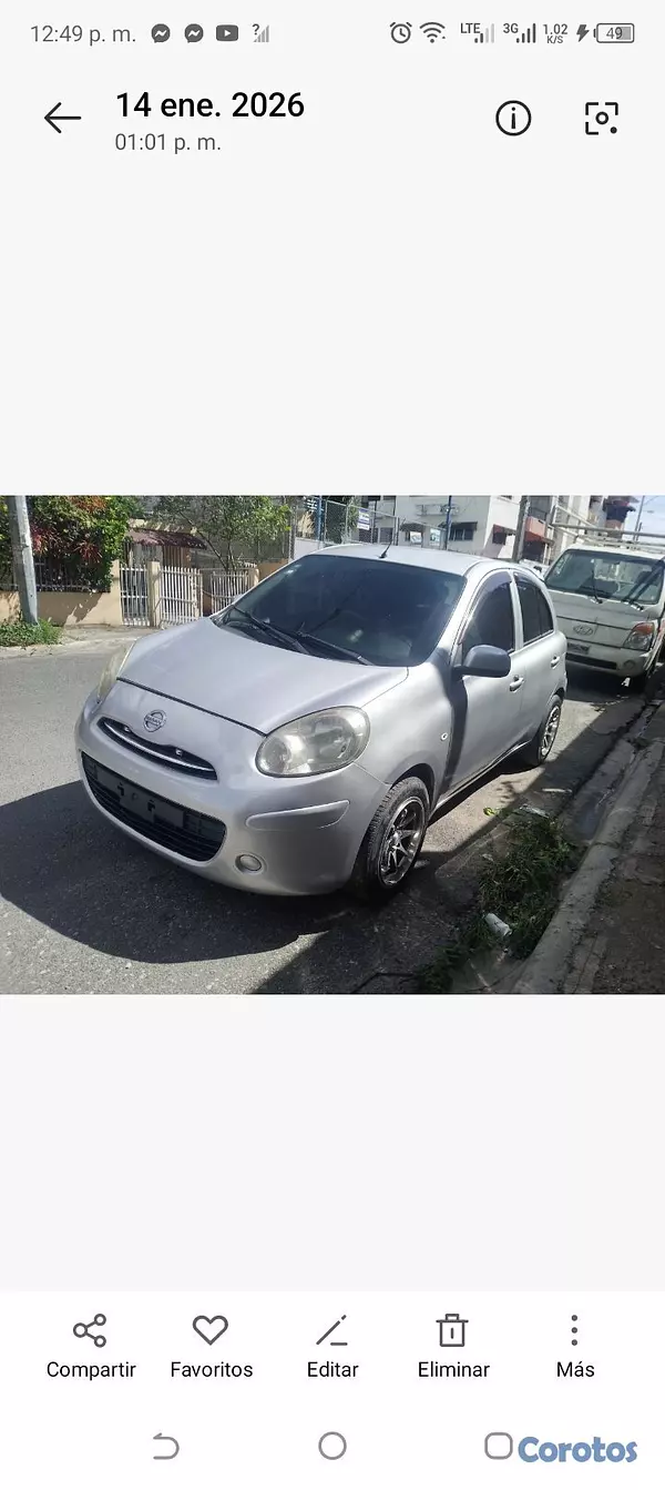 carros - Nissan March 2011 4
