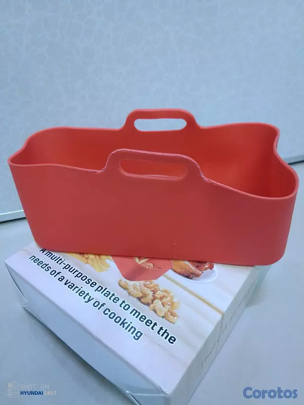 cocina - Cesta de Silicona para Air Fryer Doble Cesta  Resi 4