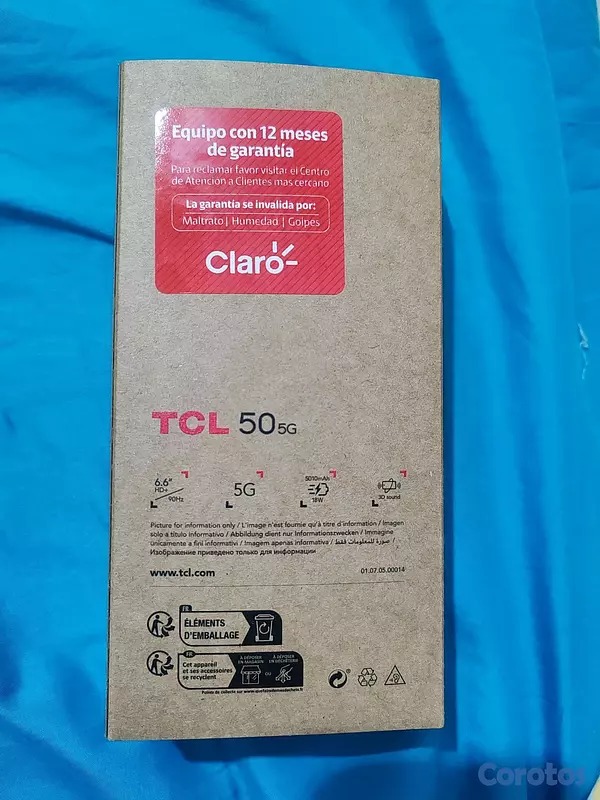 celulares y tabletas - Celular TCL en venta  5