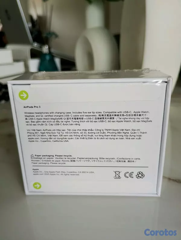 camaras y audio - Airpods Pro (3ra generación) certificados
Con su estuche de carga 2
