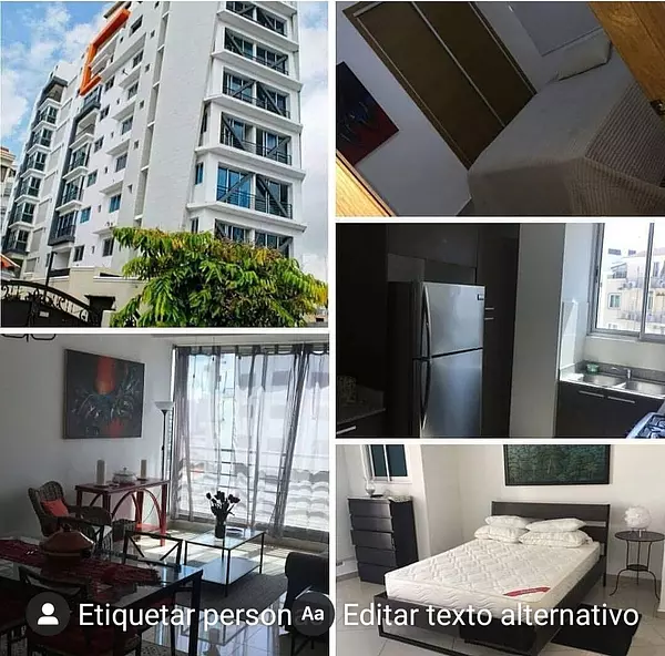 apartamentos - Alquiler: Apartamento 3 habs, amueblado, equipado con linea blanca, Serralles. 
 2