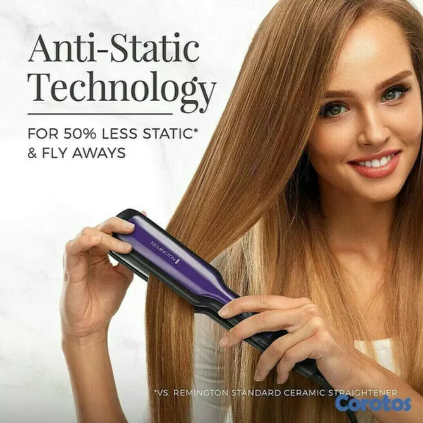 salud y belleza - Plancha Remington S5520 De 1.75 Pulgadas 2