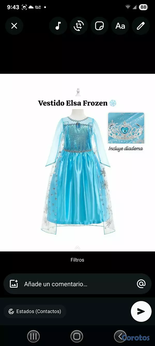 ropa y zapatos - Vestidos de princesas desde 2,500 10