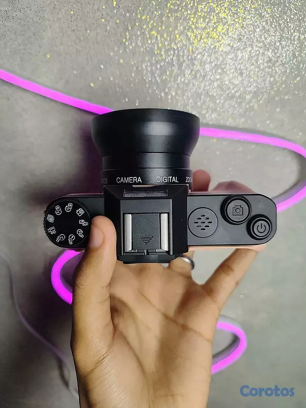 camaras y audio - Cámara digital 4K para fotografía, enfoque automático, 56 MP, zoom digital 16X 7