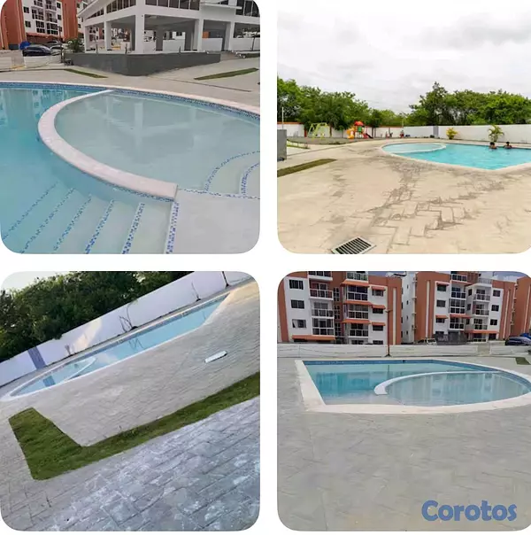 apartamentos - apartamento 4ta con terraza 3 habitaciones en la ave Jacobo majluta   10