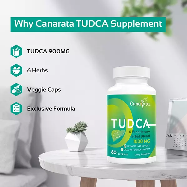 Salud y Equipamiento Médico - Tudca 1000 Mg Salud Del Higado 60cap Canarata 5