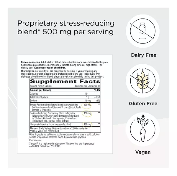 Salud y Equipamiento Médico - Cortisol + Ashwagandha Magnolia Y L-theanine 3