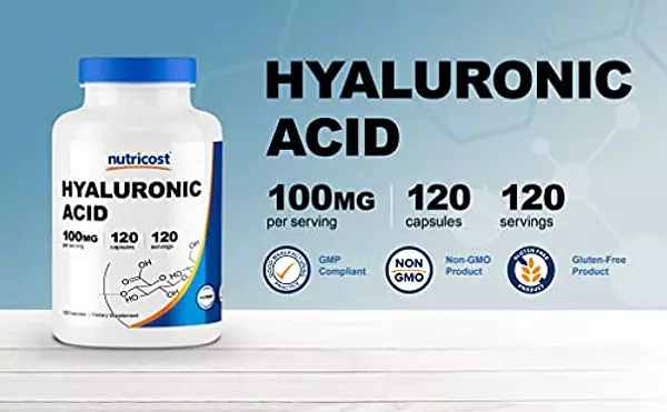 Salud y Equipamiento Médico - Capsulas De Acido Hialuronico -nutricost 100 Mg 3