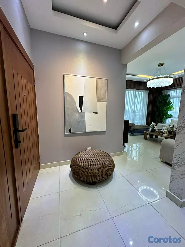 apartamentos - ALQUILER DE APARTAMENTO AMUEBLADO EN SECTOR ALMA R 6