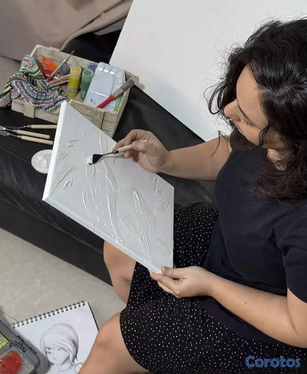 arte y antigüedades - 😍 HERMOSOS CUADROS 3D A MANO  6
