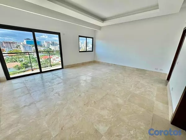 apartamentos - Bella vista anacaona lujo tres habitaciones con su baño tres parqueos balcón  11