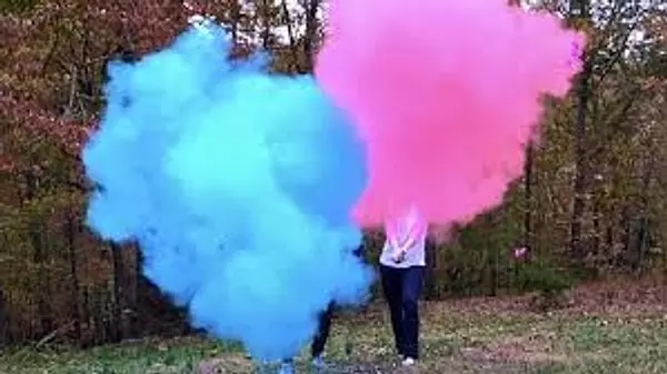 accesorios - Bengala Bomba Gender Reveal Revelacion del sexo smoke bomb humo  3