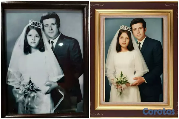 servicios profesionales - Restauración de fotos dañadas y antiguas 9