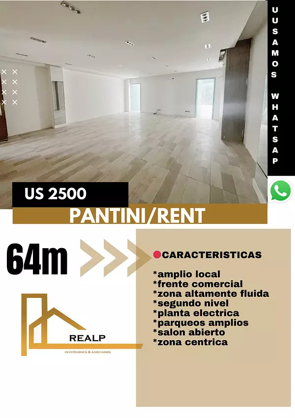 oficinas y locales comerciales - Local céntrico en Piantini 1