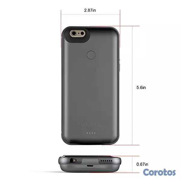 celulares y tabletas - 🔋 Power Case iPhone 6/6S/7/7S Cover BateríaCarga I 8