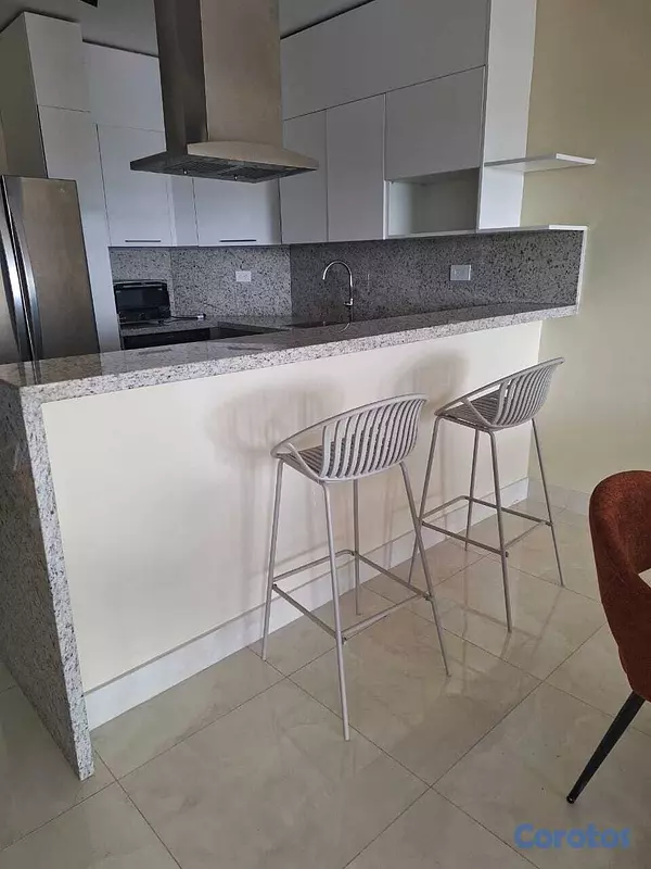 apartamentos - Se alquila apartamento de 1 habitación amueblado e 7