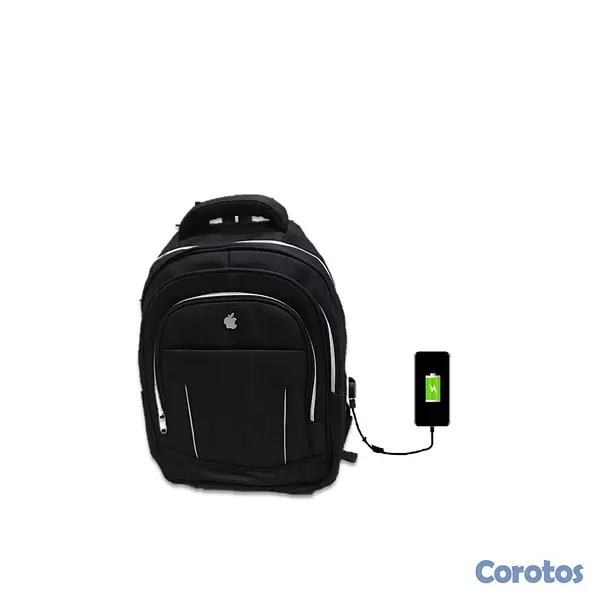 carteras y maletas - Mochila para Laptop con Compartimento Acolchado y  3