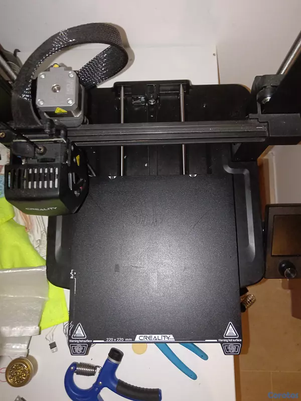 impresoras y scanners - Se vende Ender v3 se usada, armada un filamento de regalo 4