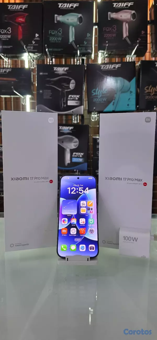 celulares y tabletas - Xiaomi 17 Pro Max 512GB Negro NUEVOS EN SUS CAJAS 2