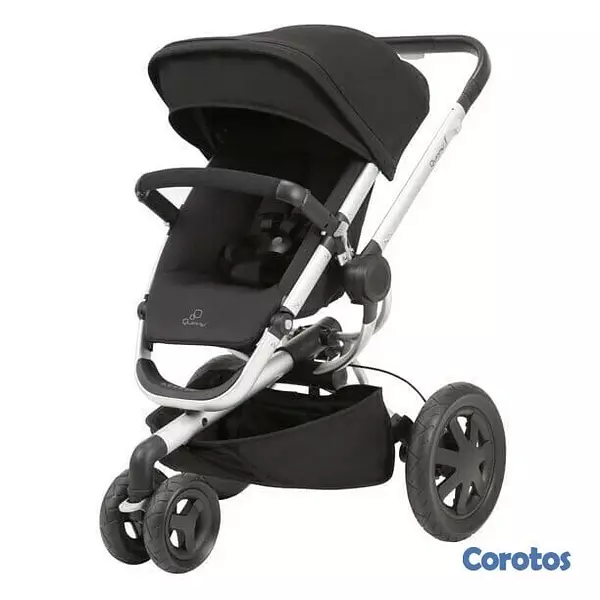 coches y sillas - Por motivo de viaje vendo!!, Coche Quinny Buzz Negro 3