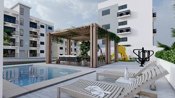 apartamentos - FACINANTE PROYECTO RESIDENCIAL EN SANTO DOMINGO OESTE📍 10