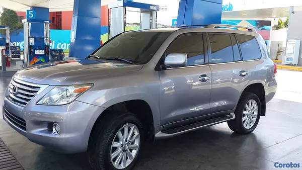 jeepetas y camionetas - LEXUS LX570 2009 GRIS PLOMO VERSION AMERICANA  5