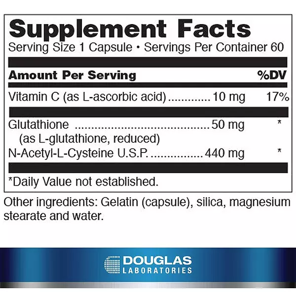 Salud y Equipamiento Médico - Glutation 440 Mg Douglas Labora 2