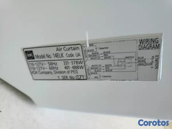 aires acondicionados y abanicos - cortina del Aire   KDK marca  48"     3