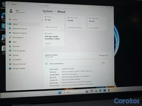 computadoras y laptops - Dell latitude 5540  4