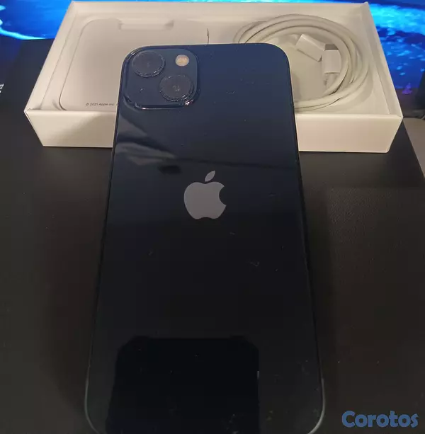 celulares y tabletas - factory unlock iPhone 13 color black 128 GB esta common Nuevo 8