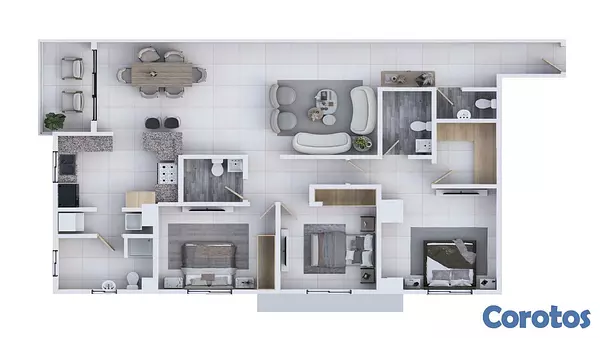 apartamentos - Proyecto Residencial en Los Prados 10