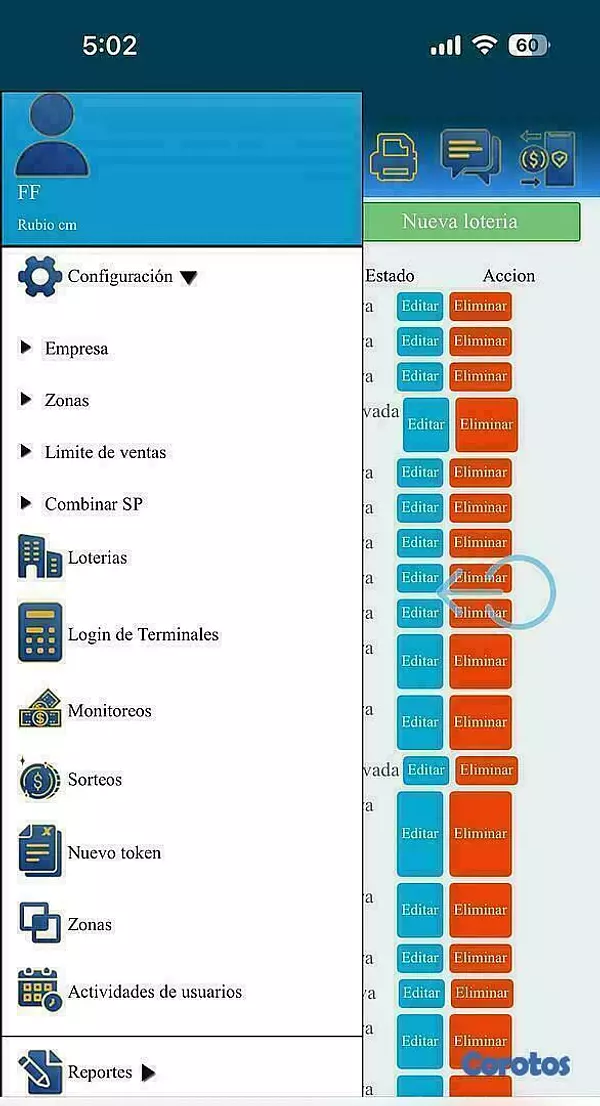 servicios profesionales - PROGRAMA DE VENTA DE LOTERÍA SOFTWARE DE VENTA DE LOTERÍA 3