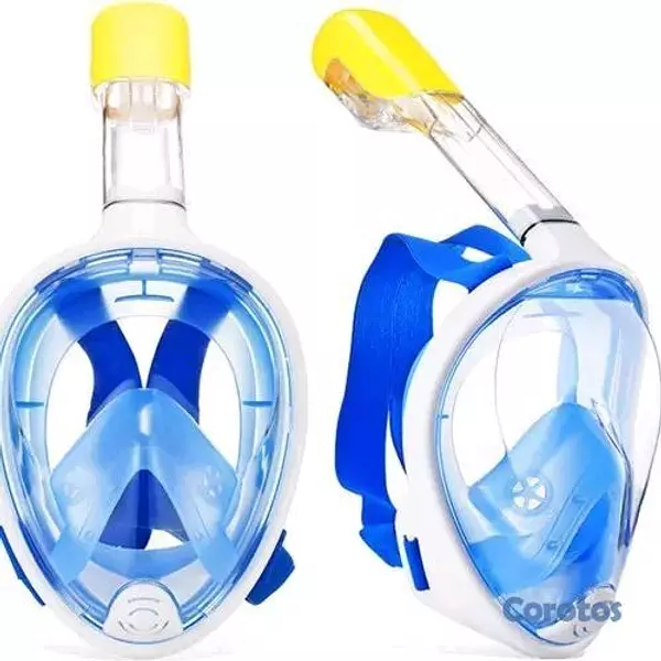 hobby y coleccion - Máscara De Buceo Snorkel Full Face Antiempañante 3