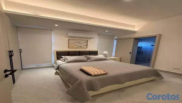 apartamentos - Se Renta apartamento amueblado en la esmeralda 4