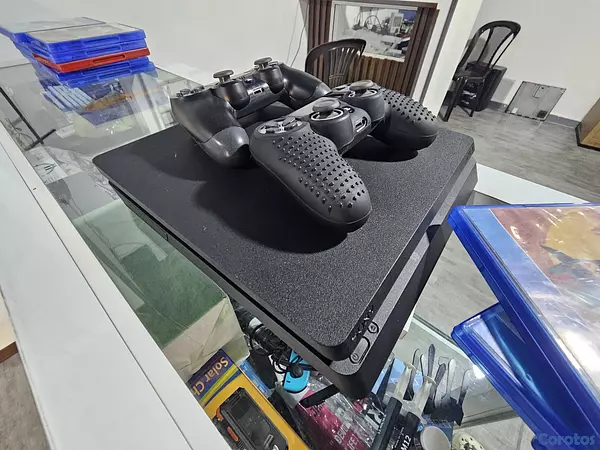consolas y videojuegos - Consola Playstation 4, 3 juegos, 1 Mando  2