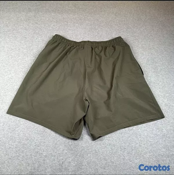 ropa para hombre - Gymshark Shorts Mens L Stretch Performance Running Logo Green Training 3