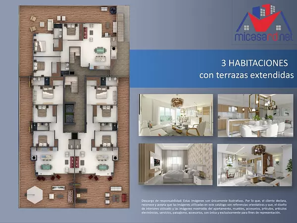 apartamentos - Apartamentos en Torre de lujo en A.Rosa I, con ascensor y piscina  3