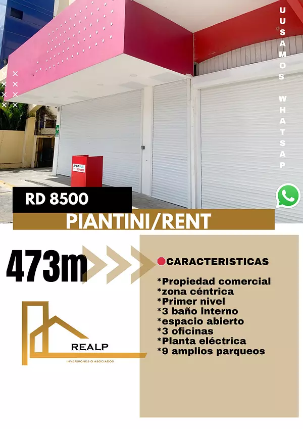 oficinas y locales comerciales - Local salon abierto amplio 1