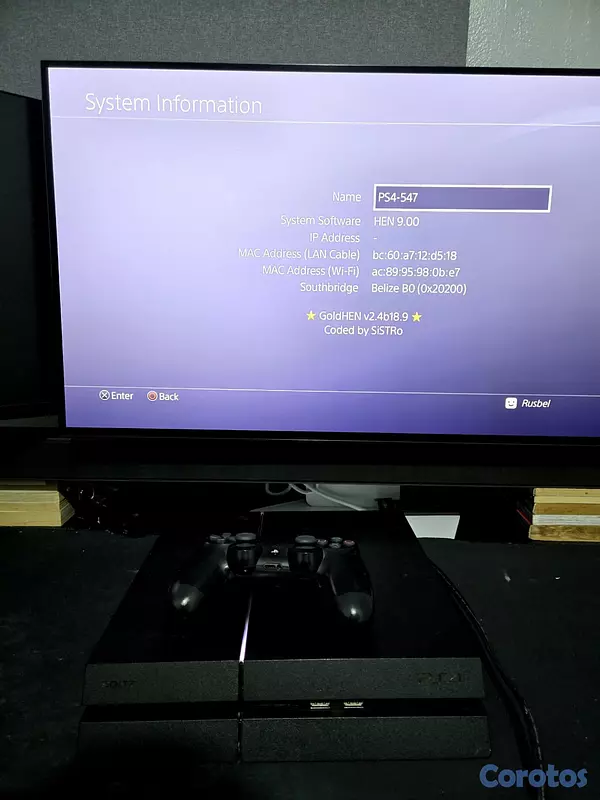 consolas y videojuegos - PS4 500GB v9.00 (Liberado) 2