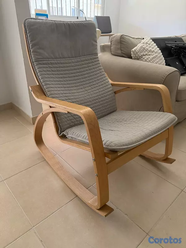 decoración y accesorios - Silla mecedora IKEA POÄNG – Súper cómoda y moderna 2