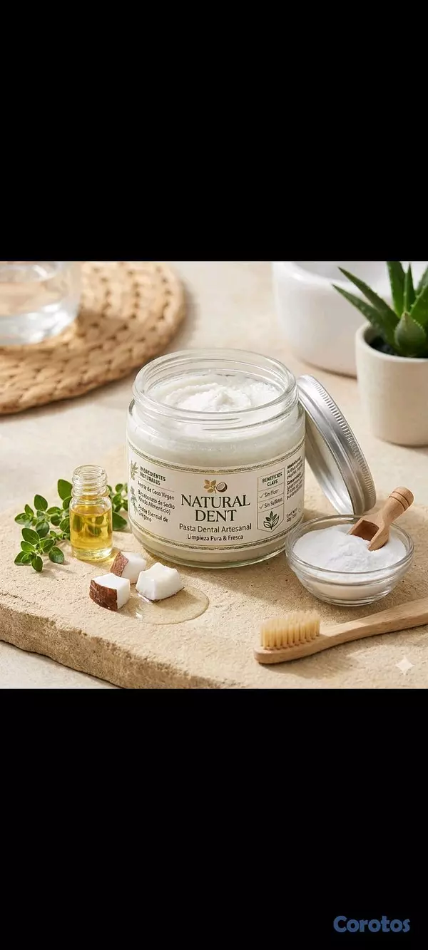salud y belleza - Pasta Dental Orgánica NaturalDent (Al Detalle y Por Mayor) 3