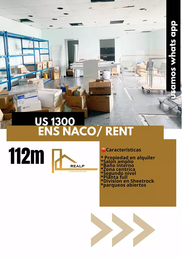 oficinas y locales comerciales - Local en Naco segundo nivel  1