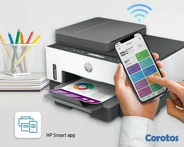 impresoras y scanners - MULTIFUNCI HP CON BOTELLA DE TINTA DE FABRICA,Wi-Fi, dupplex,printer,copia,scane 2