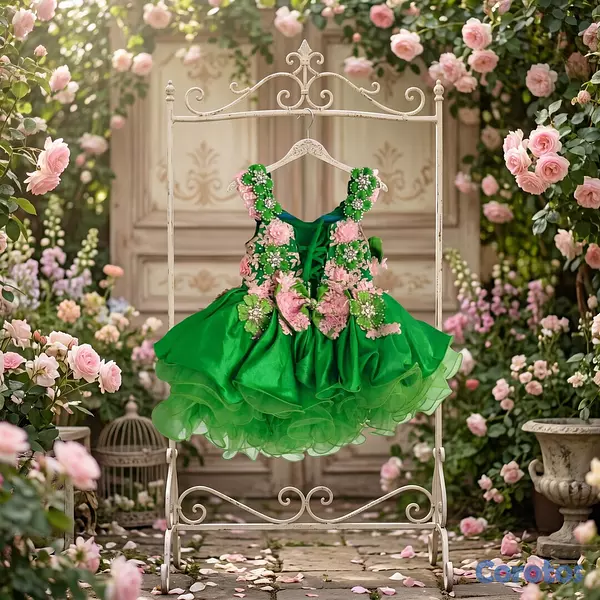 ropa y zapatos - Vestido festivo y de diseño elabora para niñas de  2
